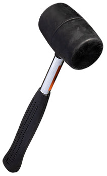 Hammer Mallet Rubber Tubular Handle O/L