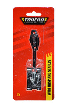 Hasp & staples wire 50mm