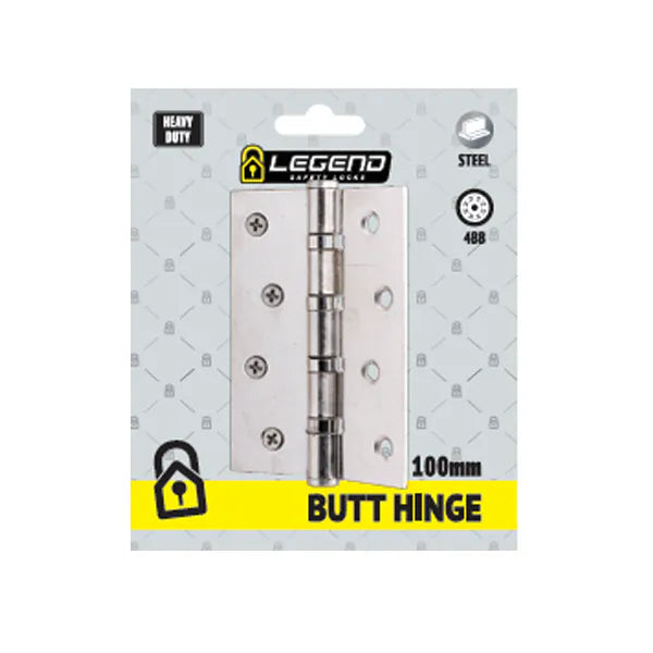 Hinges Butt 4BB SS 100mm Heavy Duty