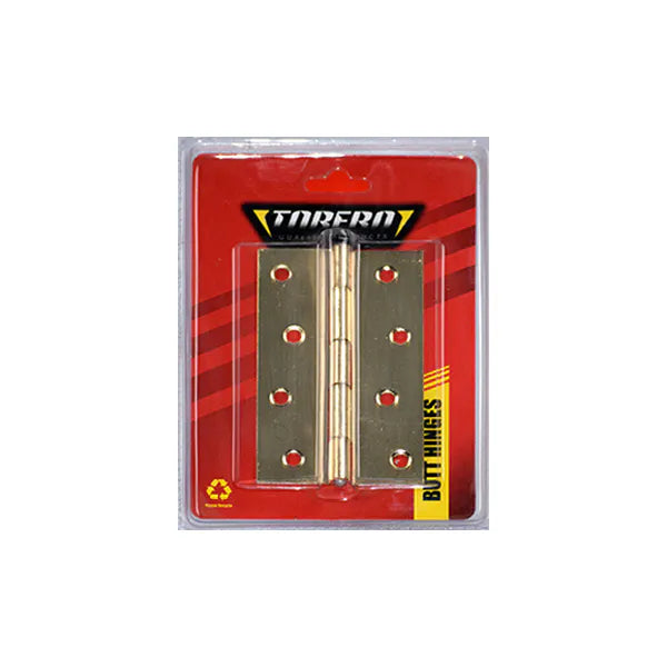Hinges Butt Brass 1.4x100mm