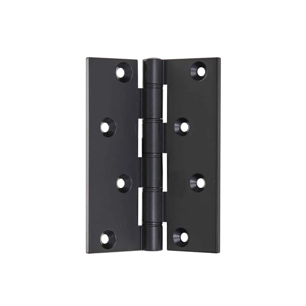 Hinges Butt Aluminium 100x40mm Black