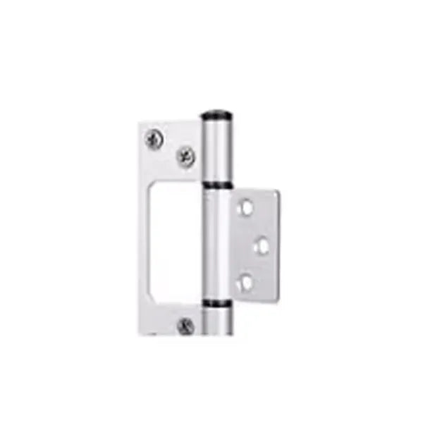 Hinges Sinkless Aluminium Silver Polybag