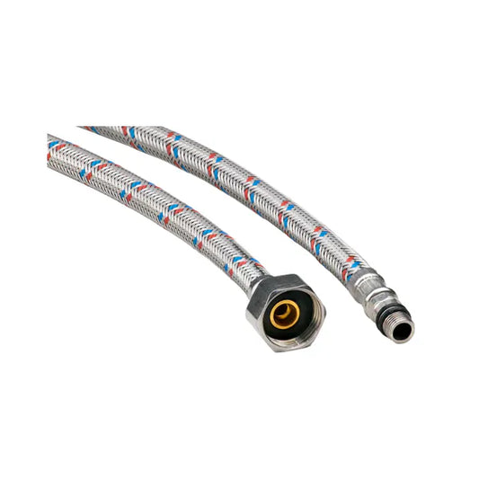 Hose Connector SS Braided F1/2xM10 45cm