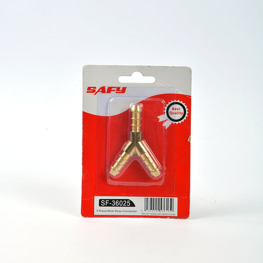 Gas Y" Piece 8Mm Hose Connector