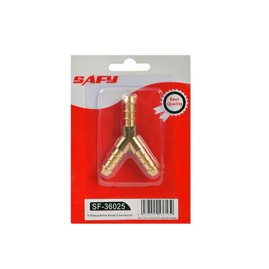 Hose Connector Gas Y Piece 8mm