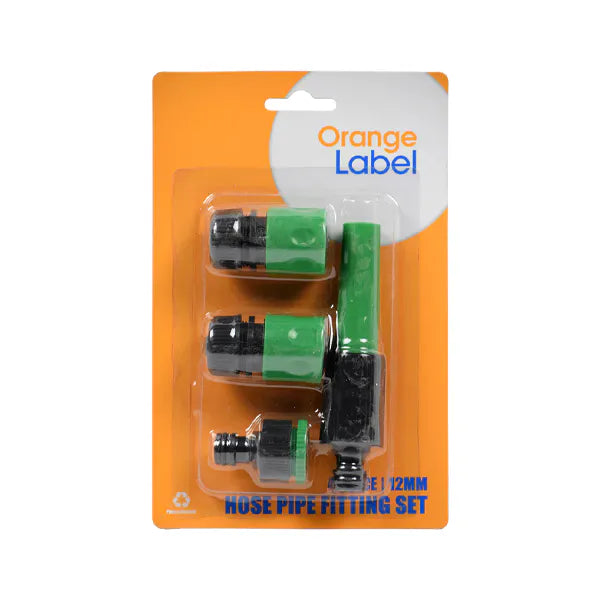 Hose Fittings Orange 12mm