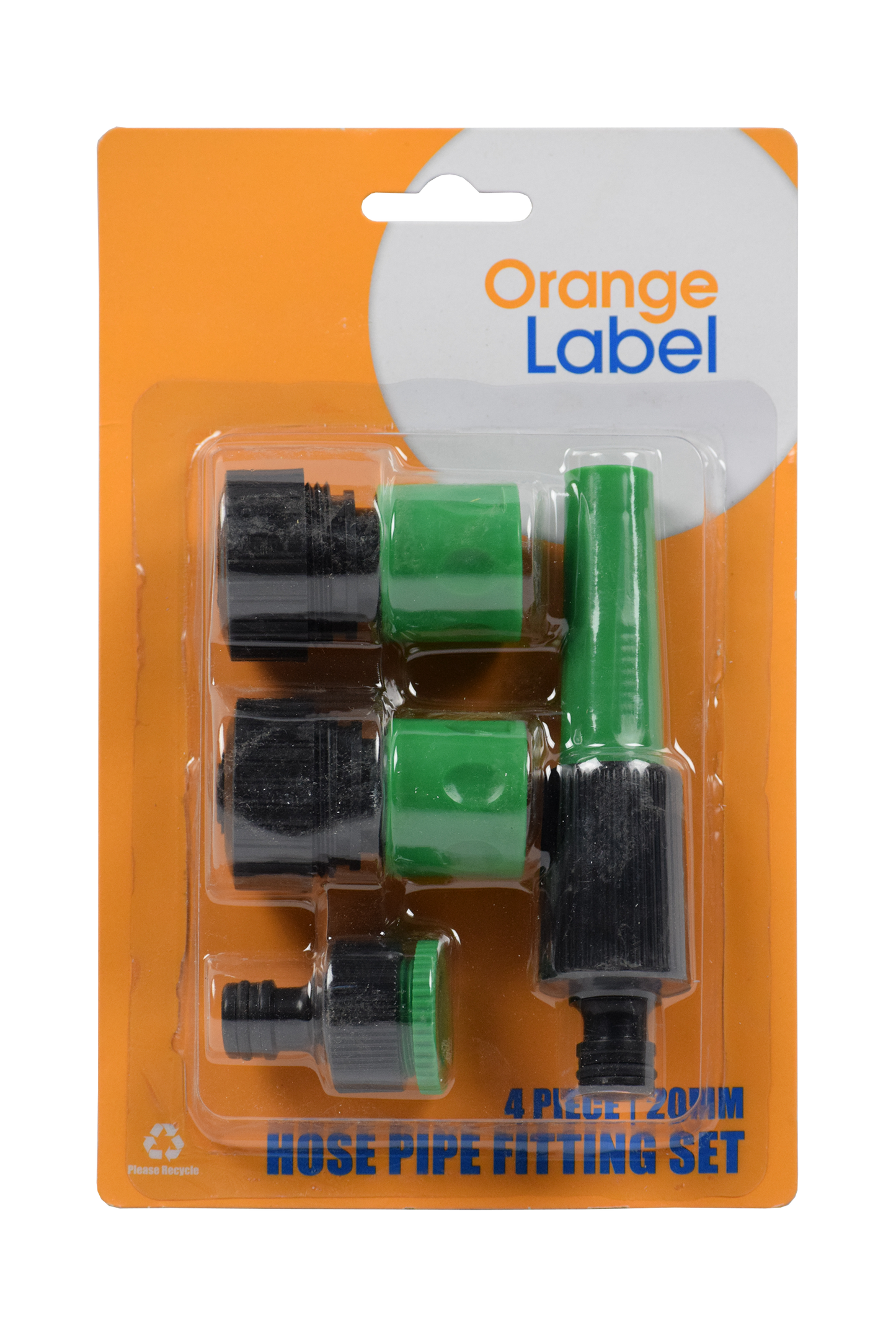 Hose Fittings Orange 20mm