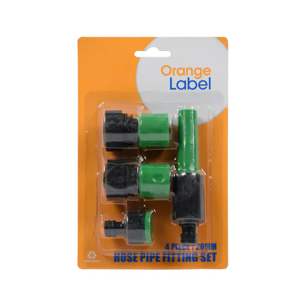 Hose Fittings Orange 20mm