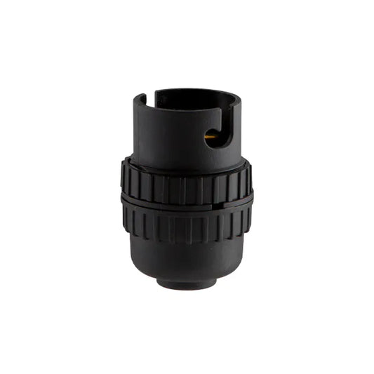 Holder Lamp Batten Black LH01(BLACK)