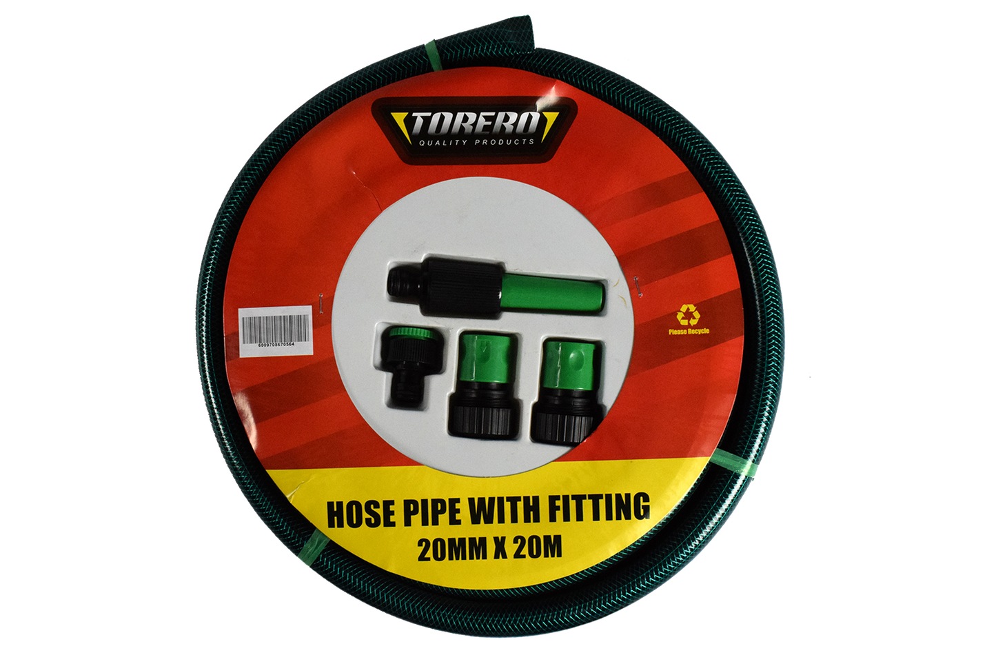 Hose Pipe PVC Torero 20mmx20m With Fittings