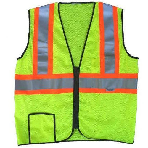 Jacket Saftey Traffic D/Sleeve Size L