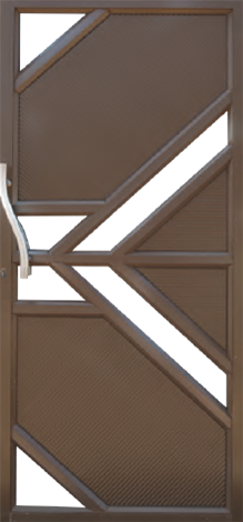 Door Alu Rev Arrow Fancy Single KNI003