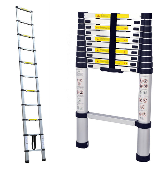 Ladder Alu 10 Step Telescopic