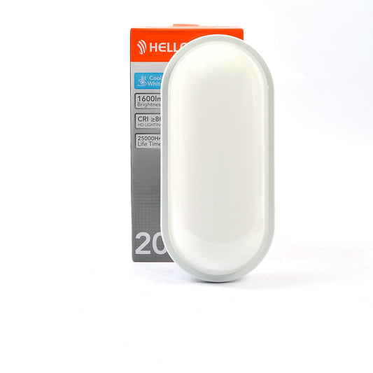 LAMP HT WALL LED 20W WHITE FRAME 8005