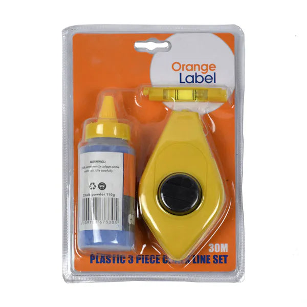 Line Chalk Set 3pcs 30m Orange Label