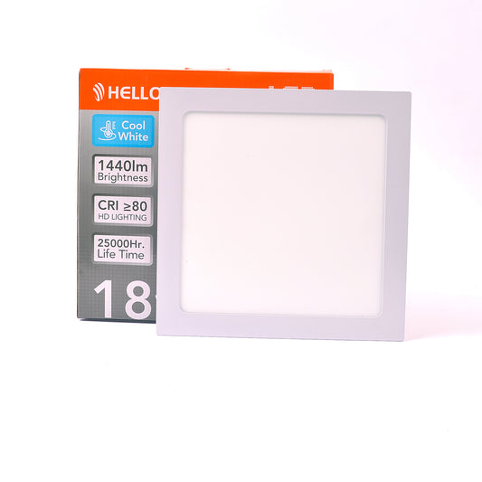 Light Panel Ht Surface Led 12W Square