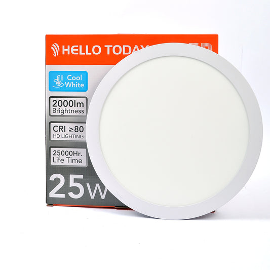 Light Panel Ht Concealed Led 18W Round