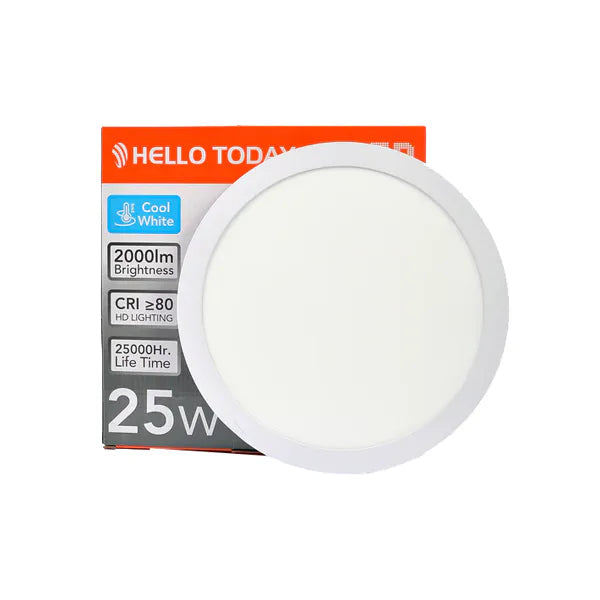 Light Panel Ht Concealed Led 6W Round
