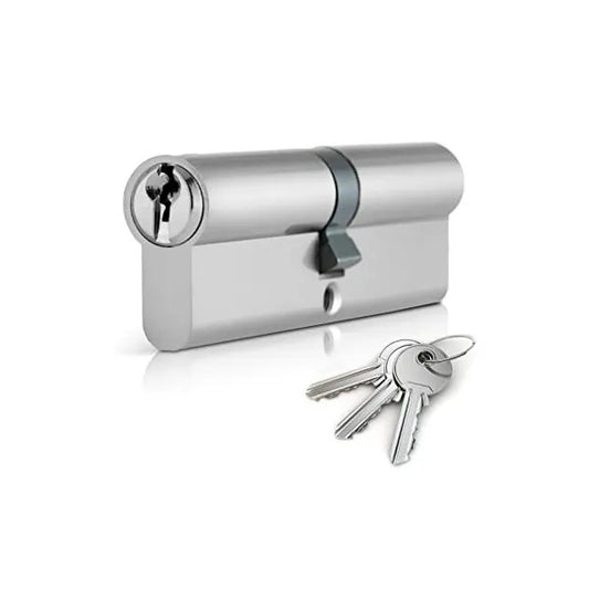 Lock Cylinder 60mm CP Blister