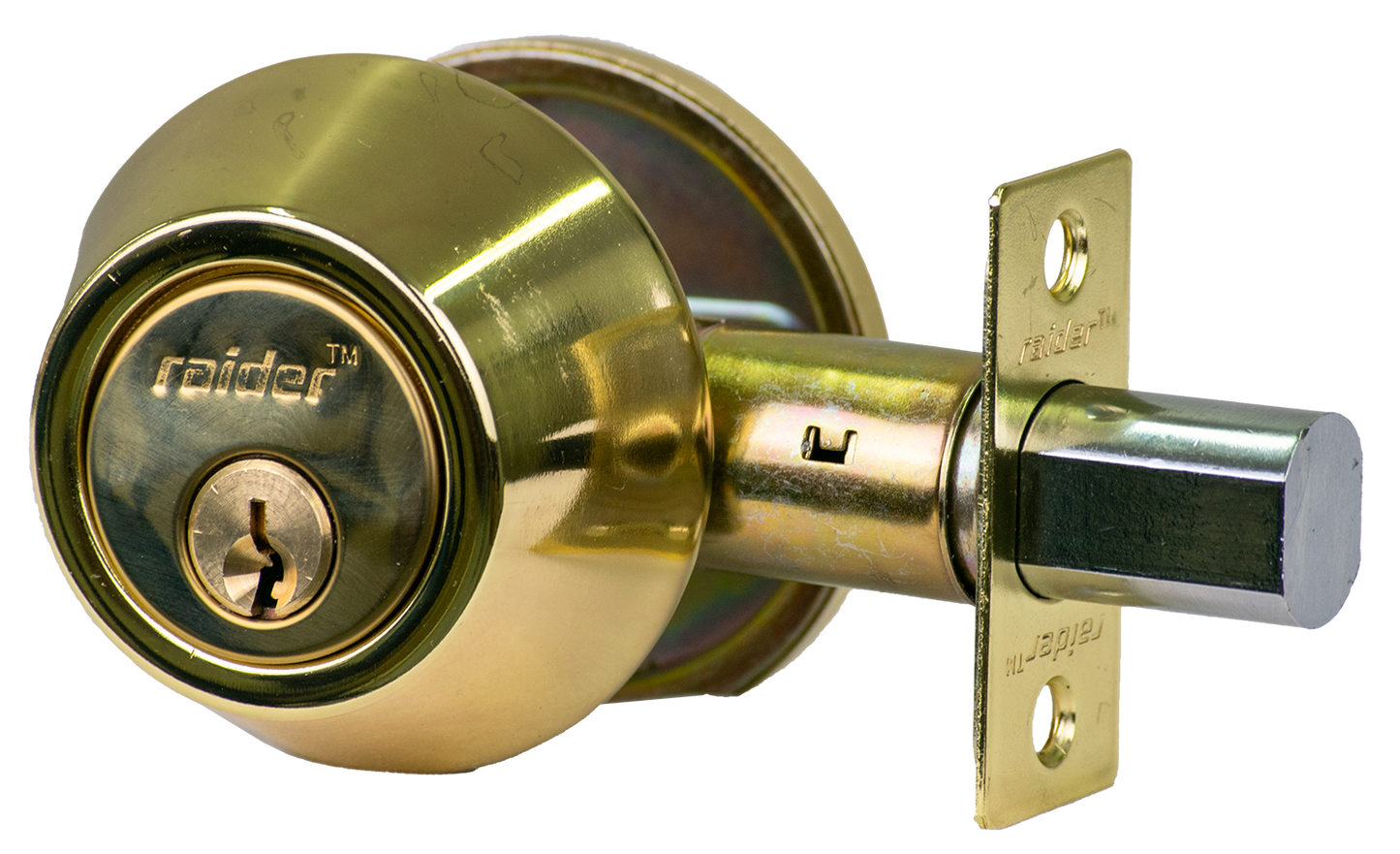 Lock Deadbolt Raider D101 PB
