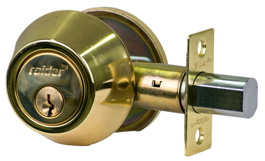 Lock Deadbolt Raider D101 PB
