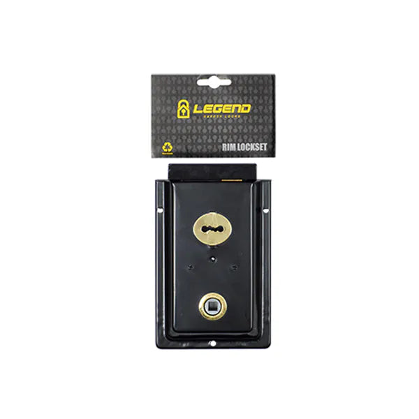 Lock Deadbolt Raider D101 PB