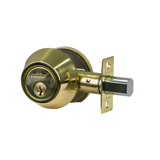 Lock Deadbolt Raider D101 PB