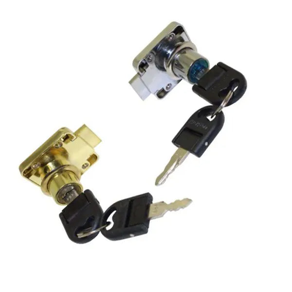 Lock Drawer BP Brass Key K/D Gold MV