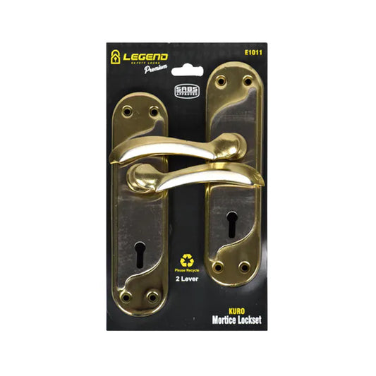 Lockset 2L SABS E1011 Kuro 7" MT-L014