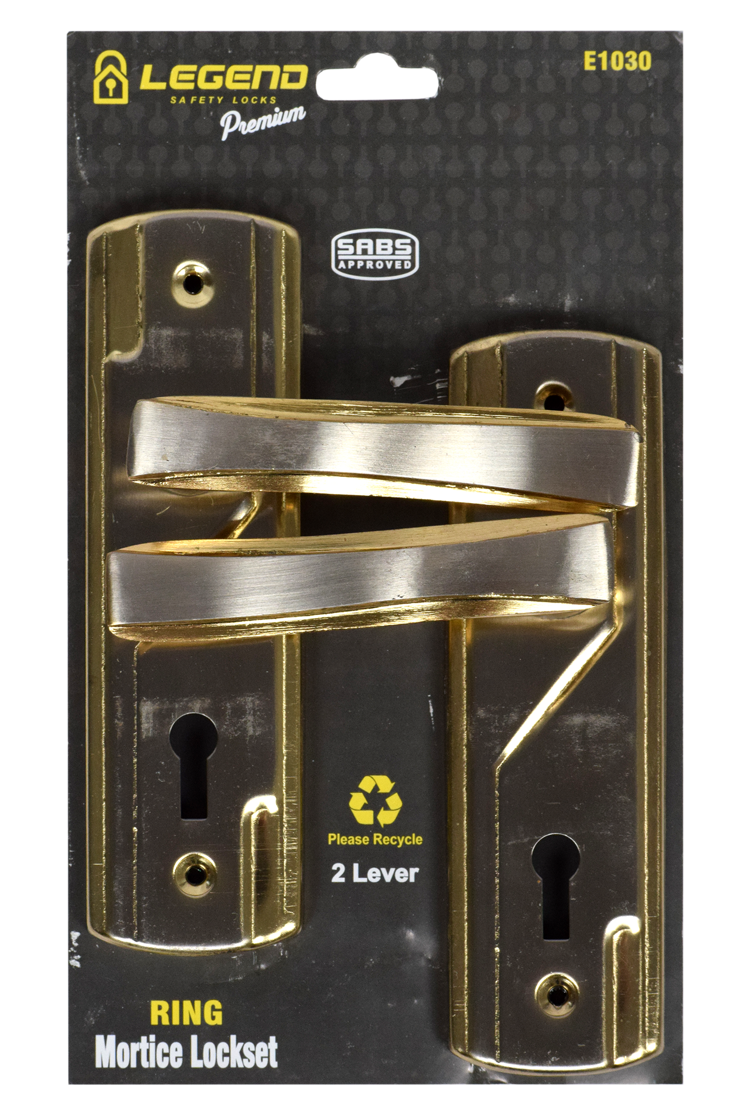 Lockset 2L SABS E1030 Ring 6" MT-L016