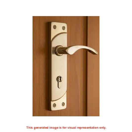 Lockset 2L SABS Half Moon 7"