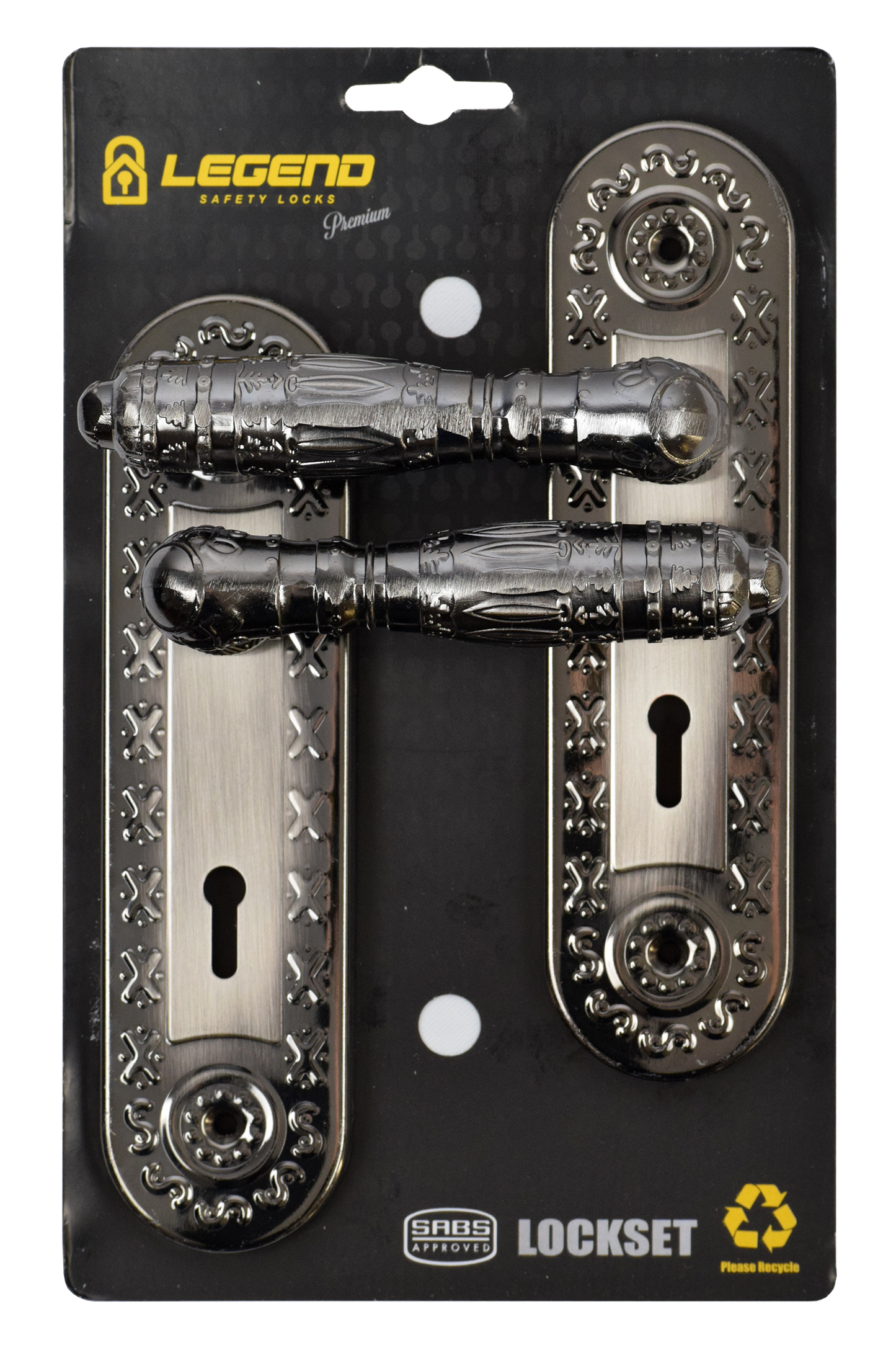 Lockset Exclusive 2L SABS B13E