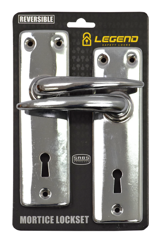 Lockset Mortice 3L CP SABS H/D MT-L004