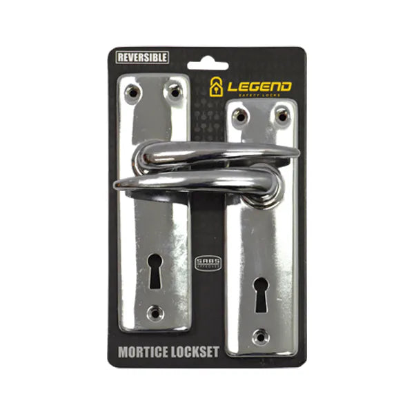 Lockset Mortice 2L CP SABS H/D MT-L002