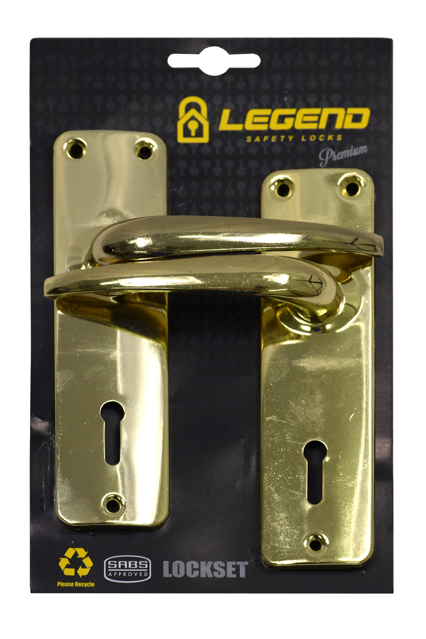 Lockset Mortice 2L BP SABS H/D MT-L003