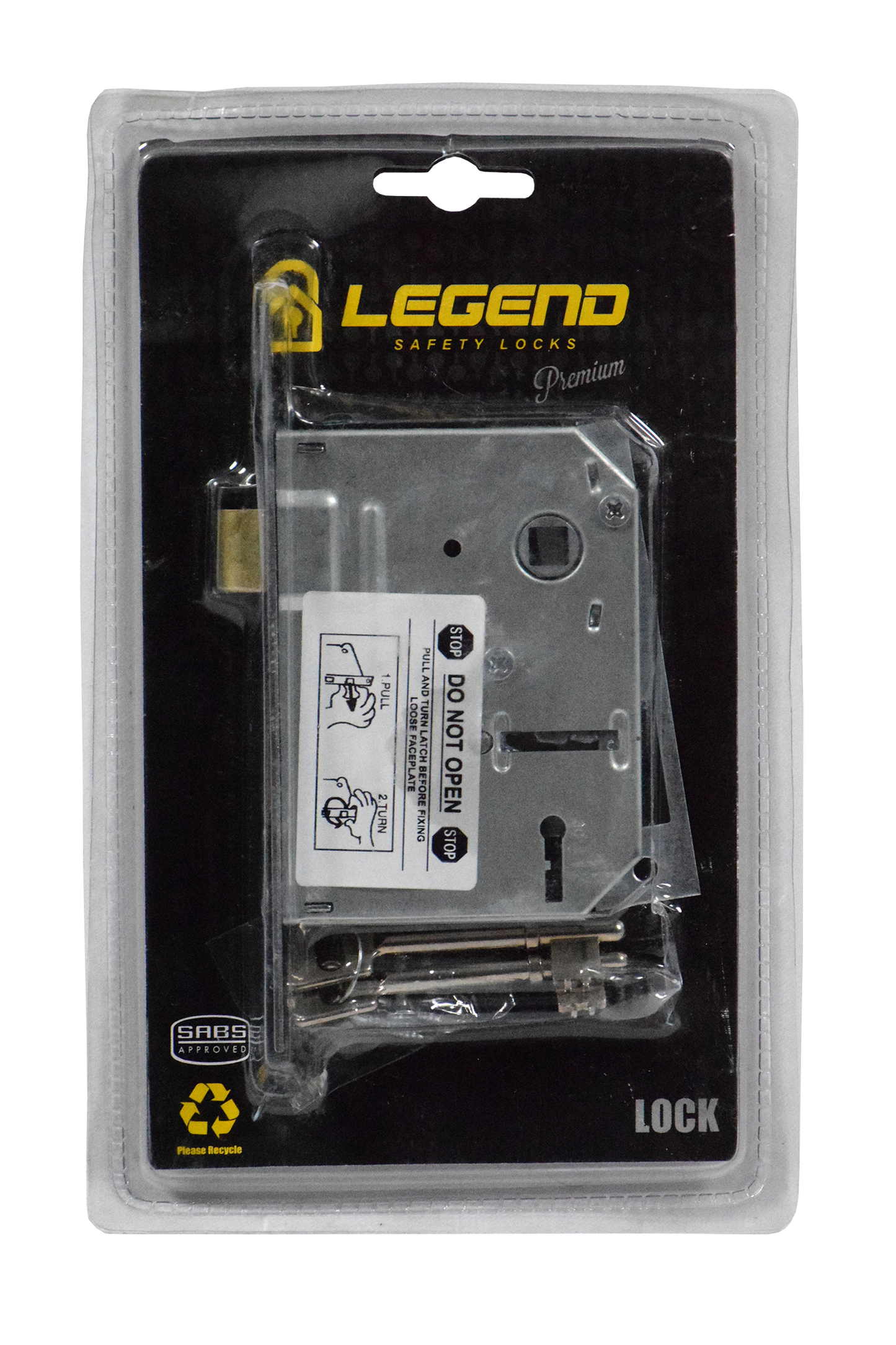 Lock Mortice Inserts 2L CP SABS