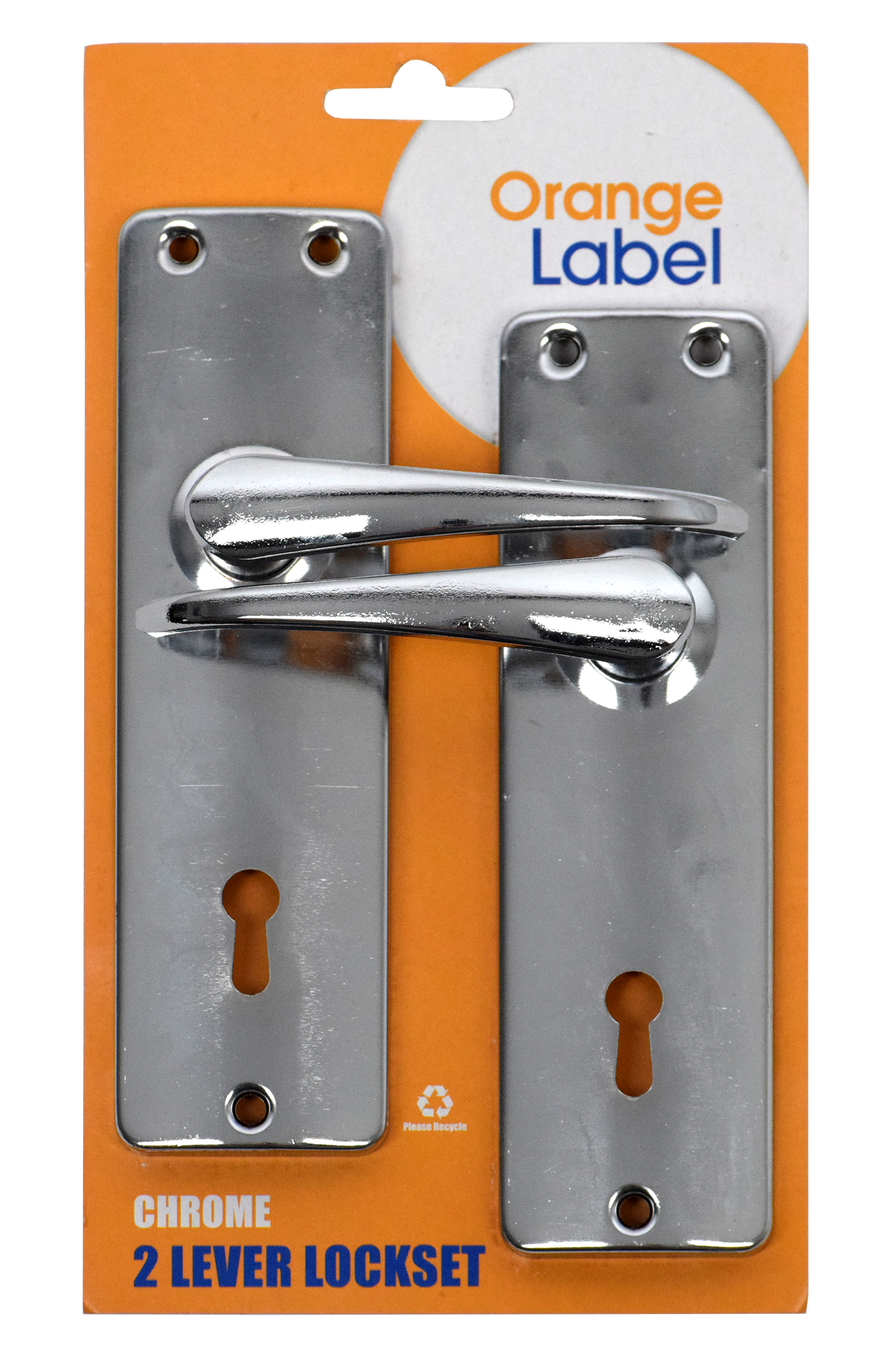 Lockset Mortice 2L C/P Orange Label