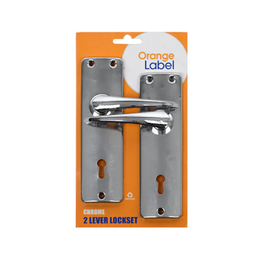Lockset Mortice 2L C/P Orange Lable