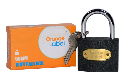 Lock Pad Iron 50mm Box