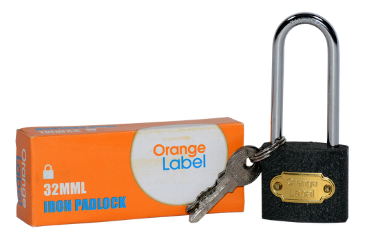 Lock Pad Iron 32mm LS Box