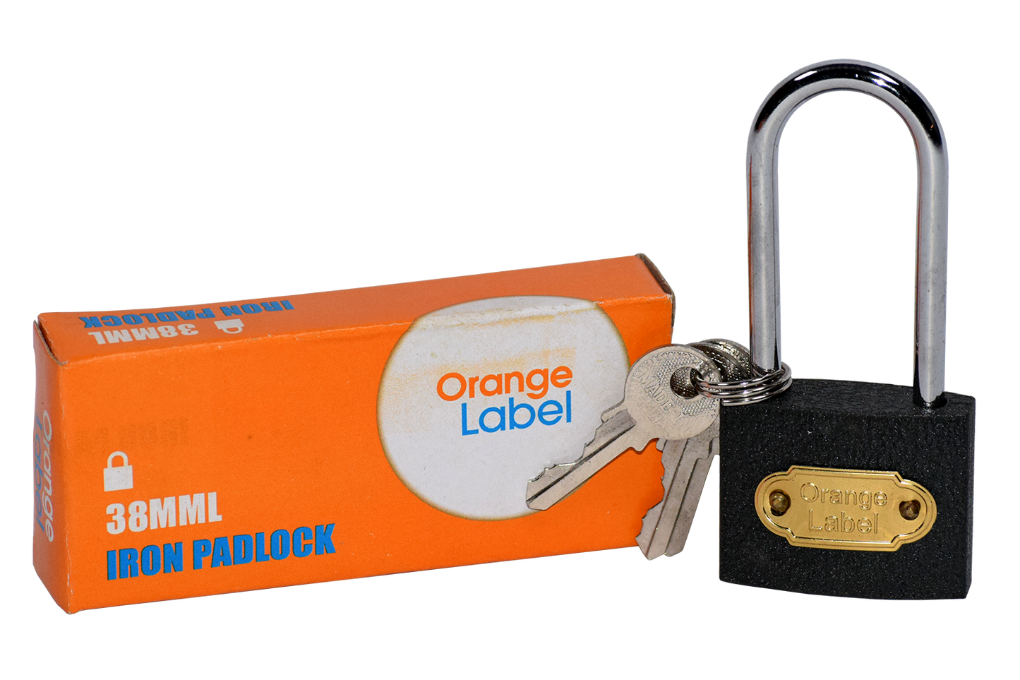 Lock Pad Iron 38mm LS Box