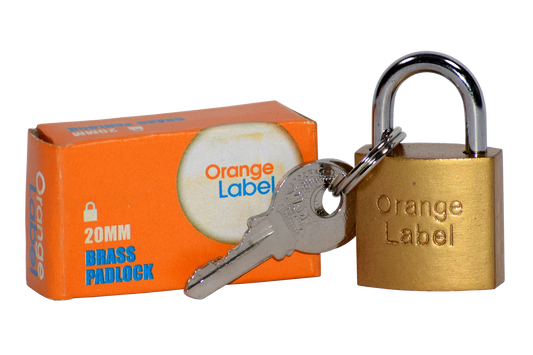 Lock Pad Brass 20mm Box