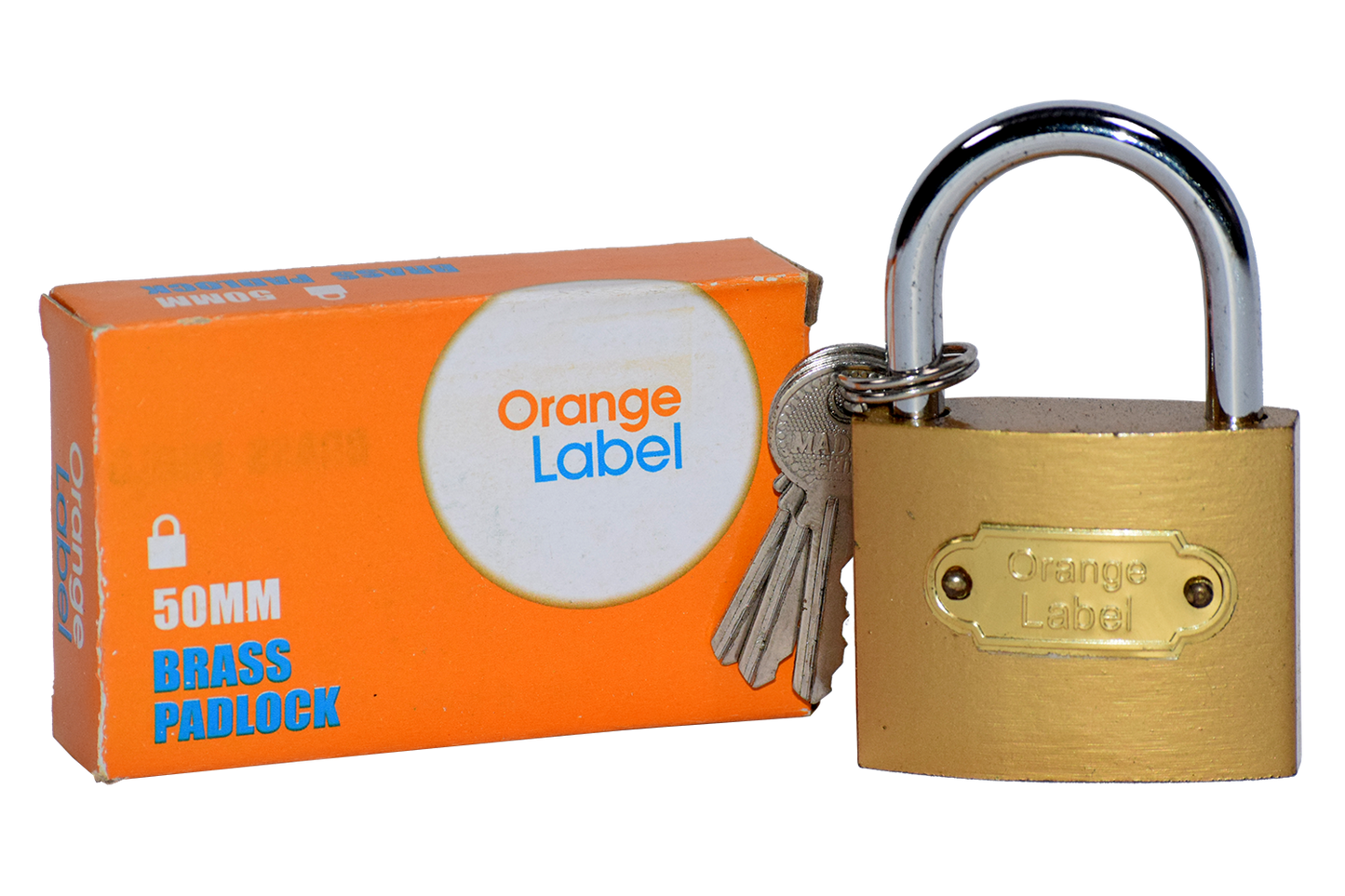 Lock Pad Brass 50mm Box