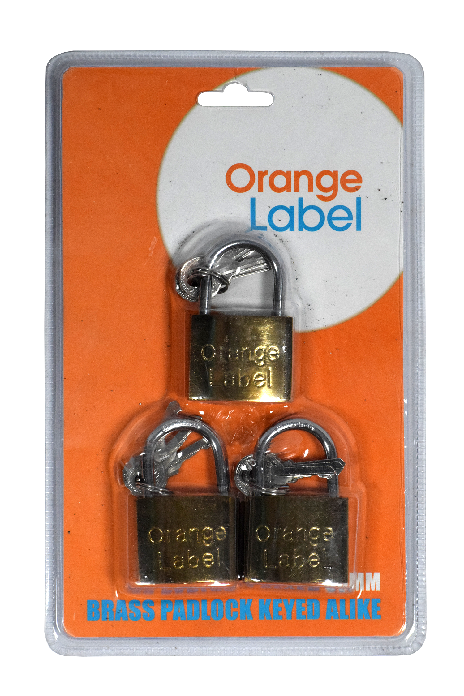 Lock Pad Brass 38mm Key Alike 3pcs – Traders orders