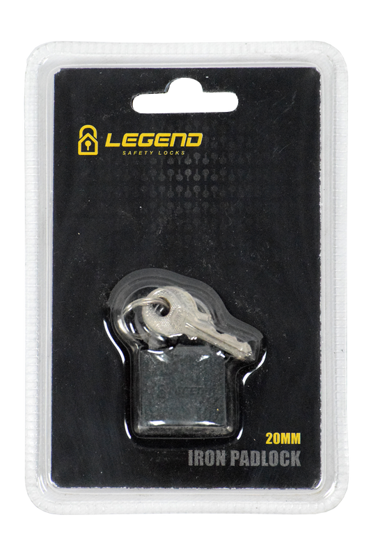 Lock Pad Iron 63mm H/D Blister