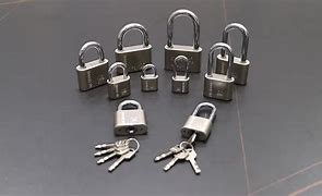 Lock Pad Vane Key Chrome 60mm