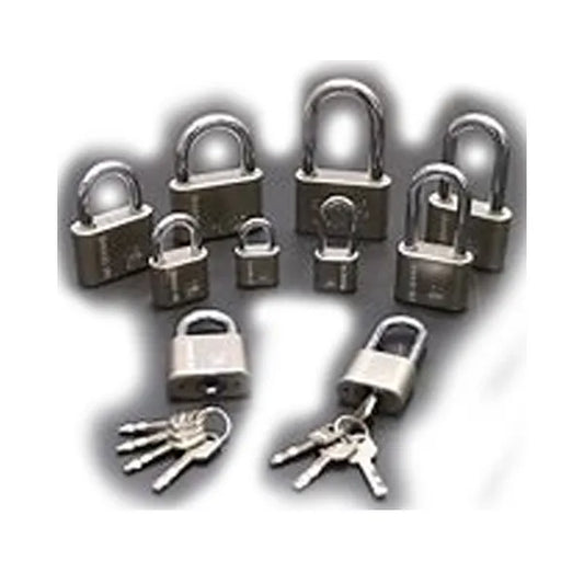 Lock Pad Vane Key Chrome 60mm