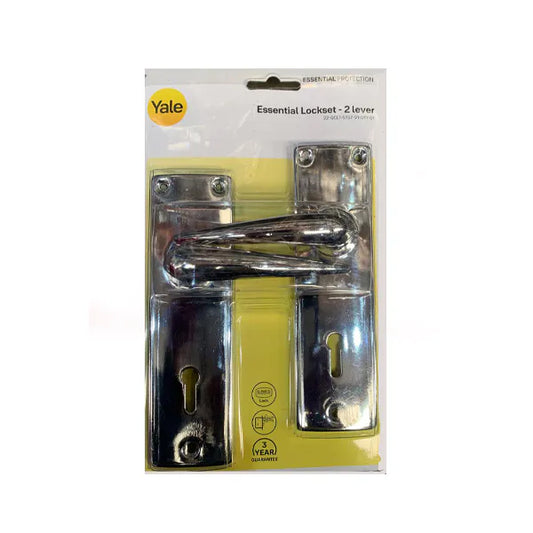 Lockset Yale Essential 2-Lever (BL)