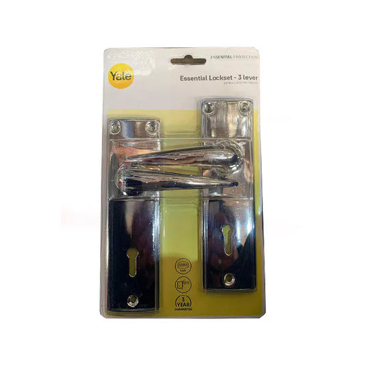 Lockset Yale Essential 3 Lever (BL)