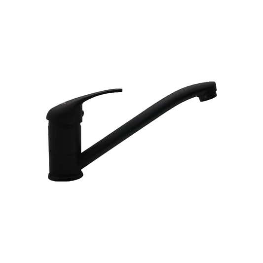 Mixer Sink Deck Lever 35mm Matt Black Krystal CP